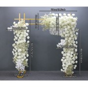 Long And Low Silk Flower Arrangements