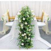 Wide Table Runner For Display