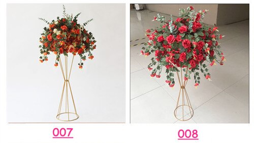 teal artificial flowers in vase2