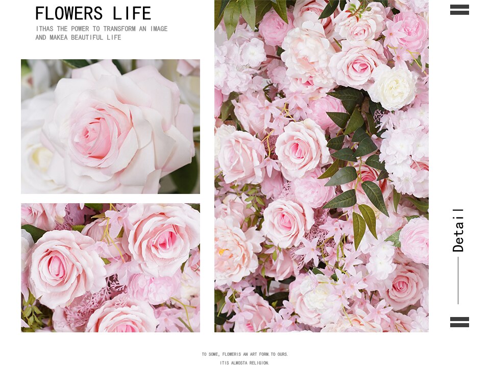baby pink artificial flowers2