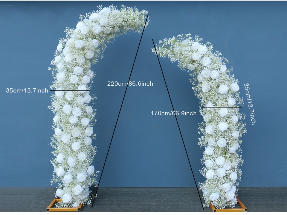 Seating and layout arrangements for wedding reception decor