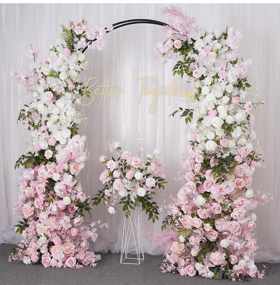 baby pink artificial flowers3