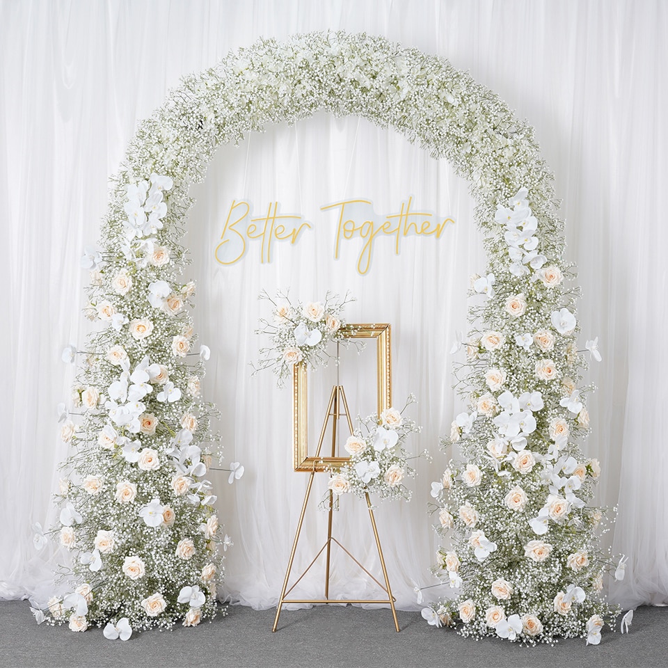 outdoor wedding flower arrangements