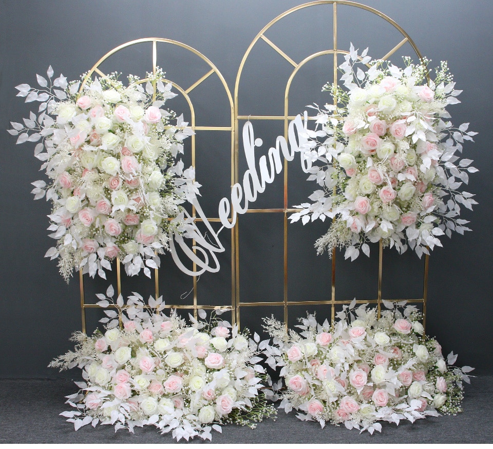 flower arrangement white bg10