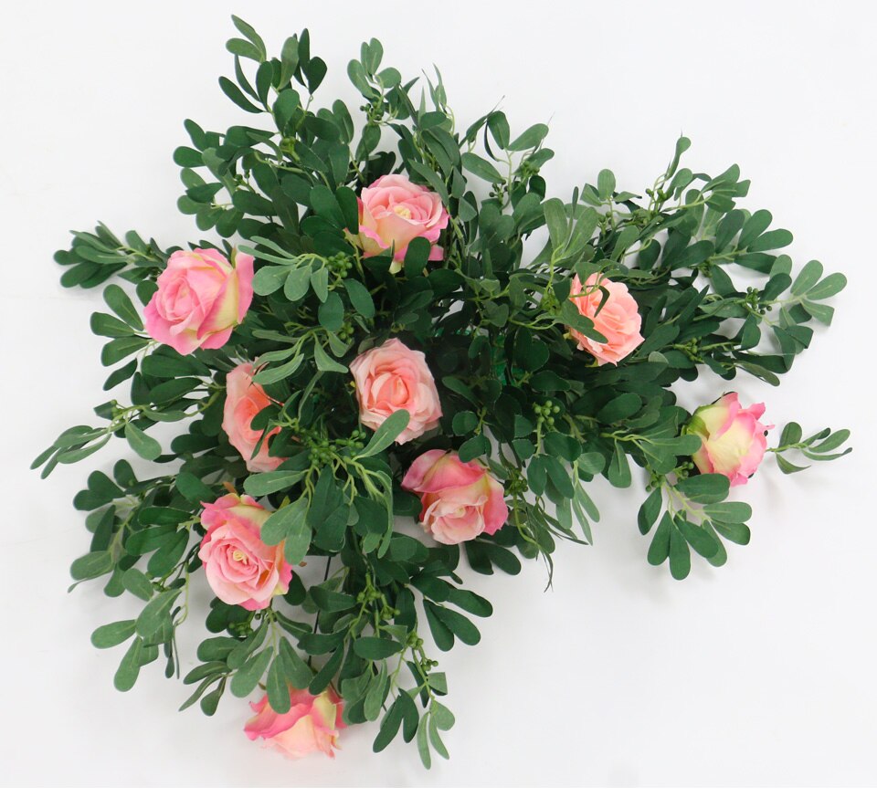 pink orange and green flower arrangements8