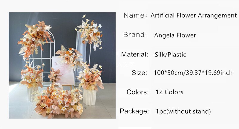 Choosing the appropriate color scheme for the arrangement