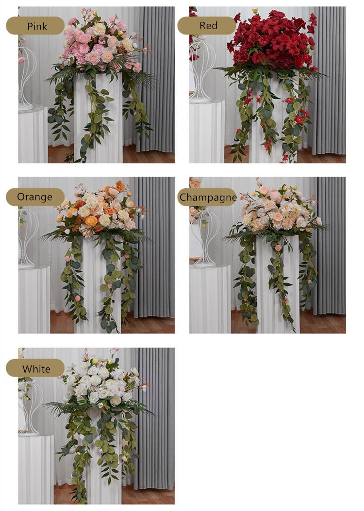 white and red wedding backdrop1